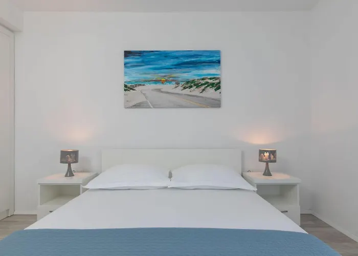 Pejic, A4 Blue, New! Apartment Podgora (Split-Dalmatia)